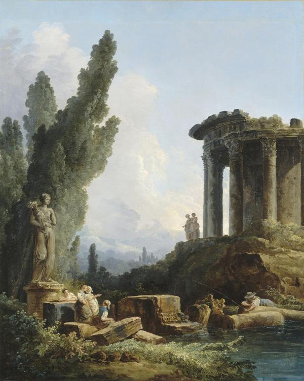 Les Panoramiques & Ambiances bucoliques | Ruines antiques - XVIIIe