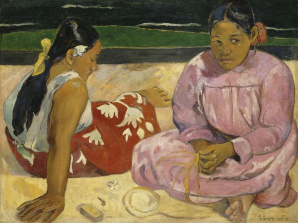 Les Portraits & Personnages | Femmes de Tahiti ou Sur la plage - 1891