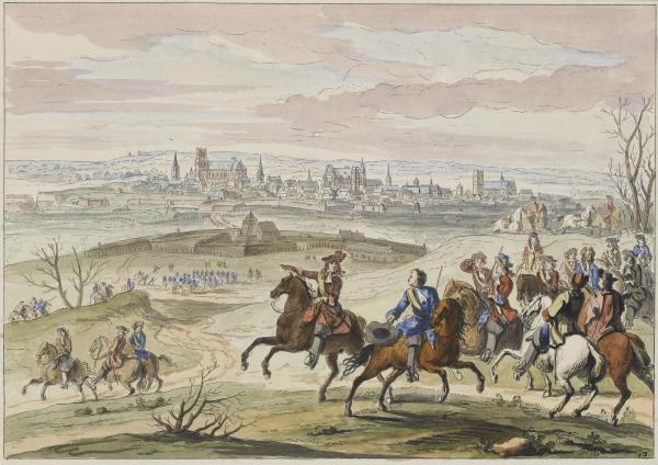 Les Scènes de chasse & de Guerre | Bataille de Louis XIV - XVIIe