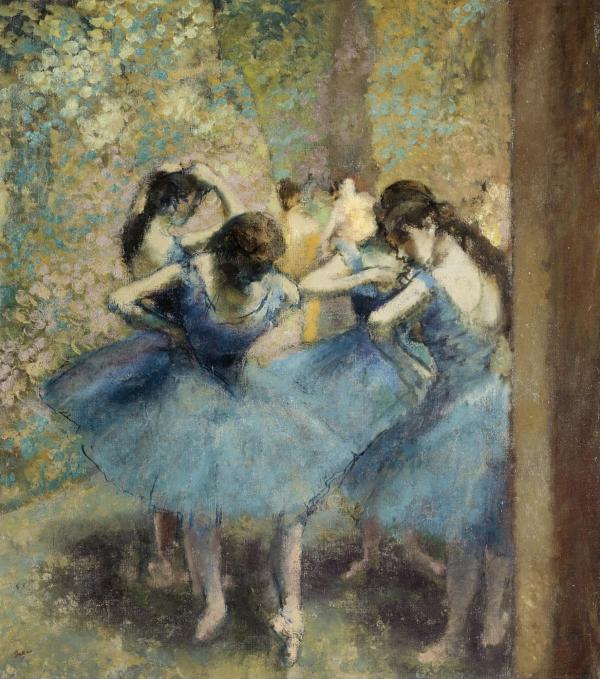 Les Scènes de vie | Danseuses bleues - 1893