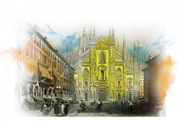 Collection Géographie - 1841 - Milan